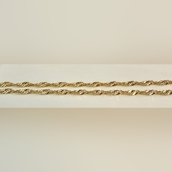 Elegant Gold Over Sterling CZ Cross Pendant Necklace - Picture 13 of 15